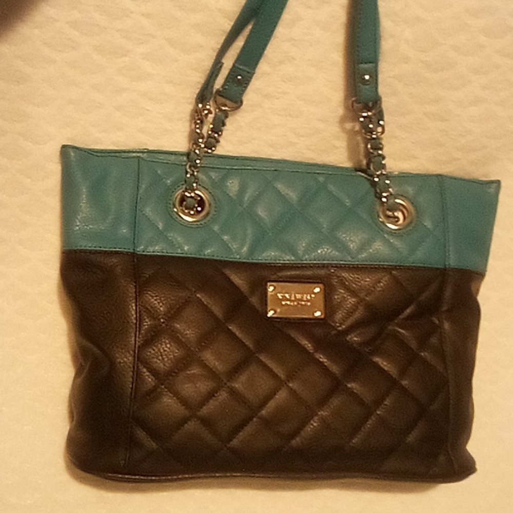 Nine West Quilted Color Block handbag